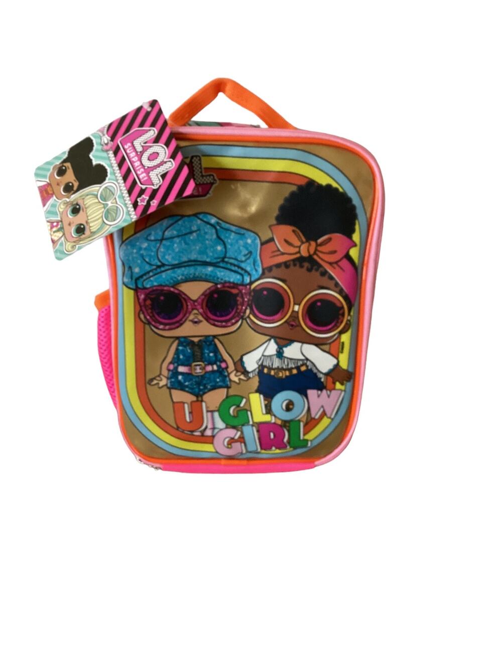 LOL Surprise U Glow Girl Zippered Insulated Lunch Bag NWT